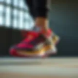 Stylish athletic footwear designed for large sizes