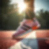 Dynamic performance of Adidas Adistar CS in action