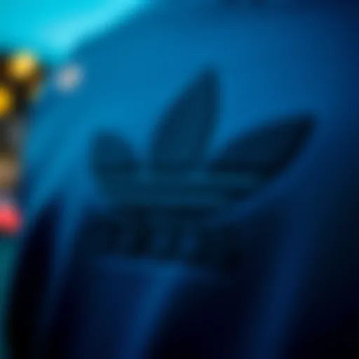 Adidas logo demonstrating brand heritage