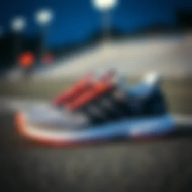 Adidas shoes featuring modern design