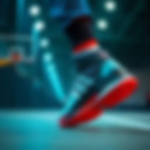 Dynamic performance of the adidas Hoops 3.0 Mid