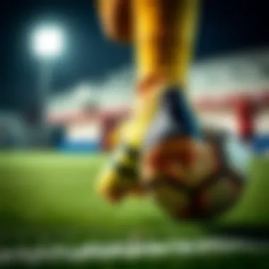 Dynamic shot showcasing the Adidas Predator Edge 3 FG in action on the field