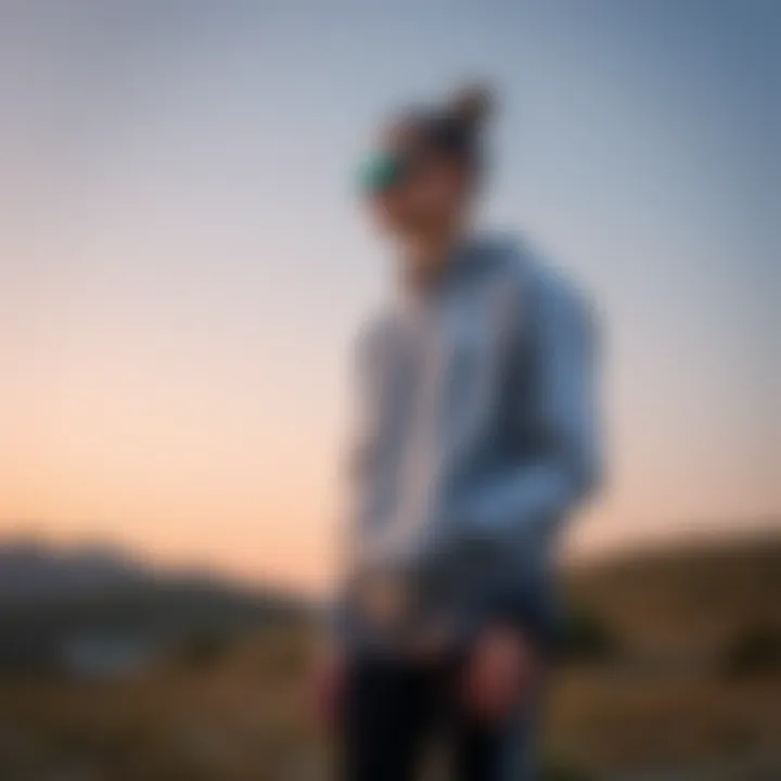 Stylish Presentation of Adidas Pro Spark Stylish presentation of the Adidas Pro Spark paired with modern athletic wear