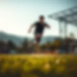 Dynamic action shot of Adidas Response CL