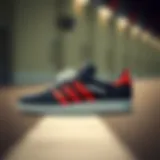 Elegant Design of Adidas Sambae Elegant design of Adidas Sambae showcasing its unique features
