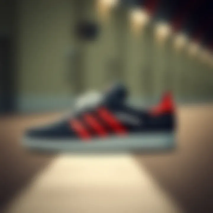 Elegant Design of Adidas Sambae Elegant design of Adidas Sambae showcasing its unique features