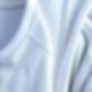 Textured Excellence of Adidas Ultra-White Sportswear A close-up of Adidas ultra-white sportswear showcasing texture and detail