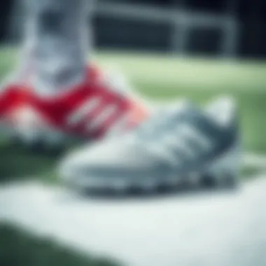 Innovative Design Features of Adidas Cleats Close-up of Adidas cleat design features and materials