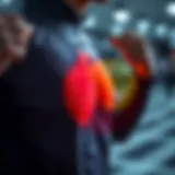 Visual representation of aerobic heart rate zones