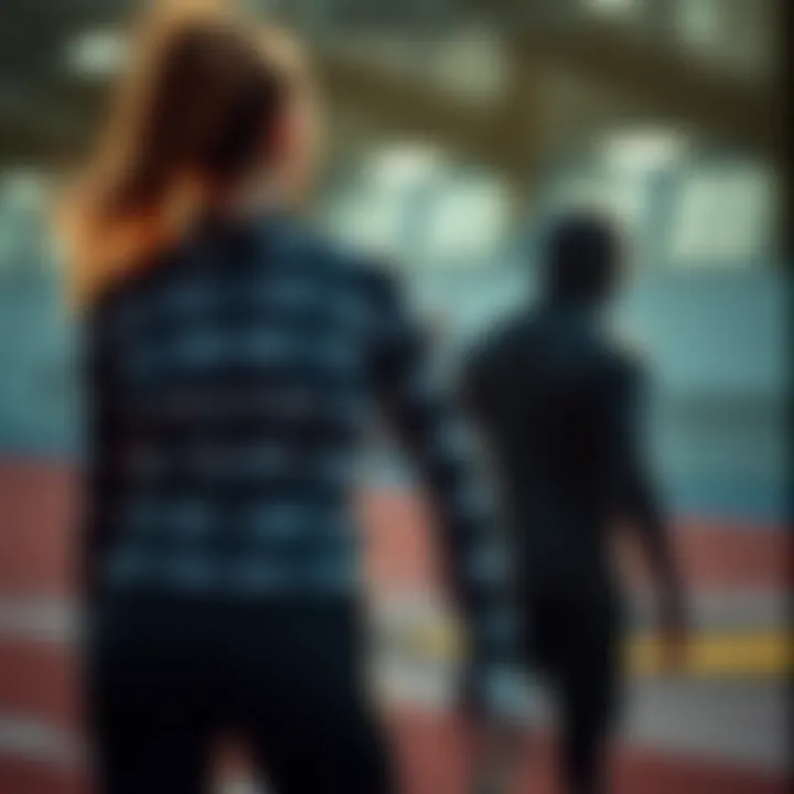 Innovative Athletic Gear with Modern Touch Athletic gear showcasing modern design and functionality