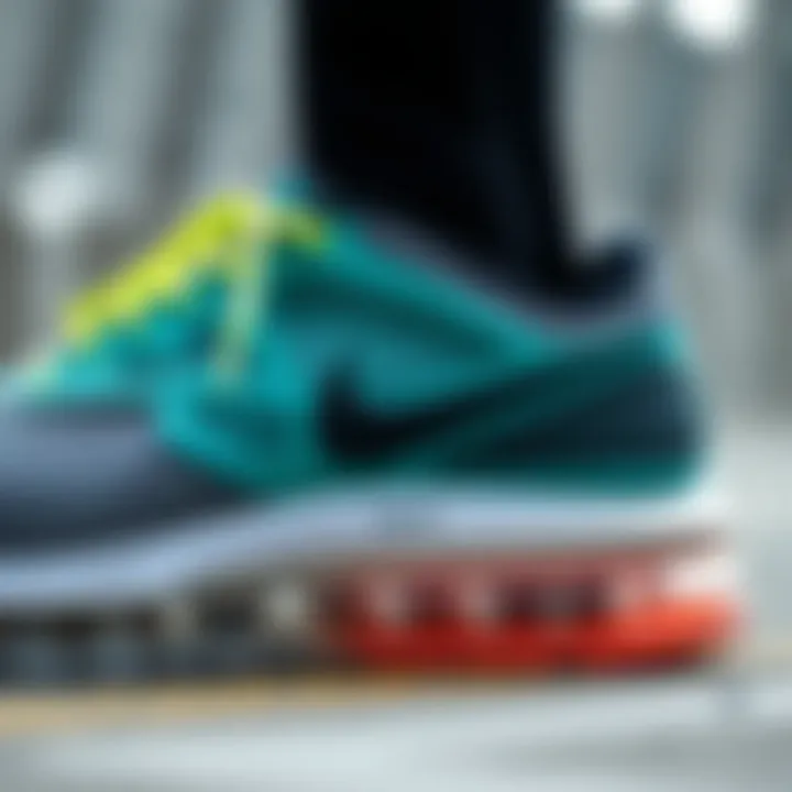 Close-up of Air Max Impact 3 materials and technology