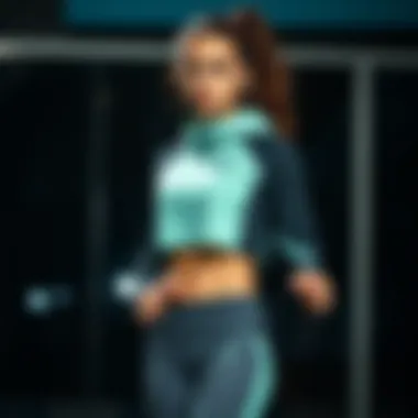 Fashionable workout gear that seamlessly combines style and performance