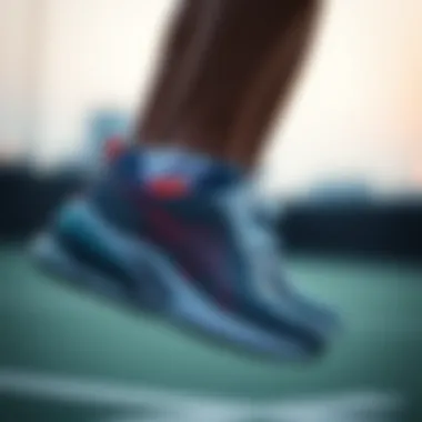 Innovative sportswear technology demonstration