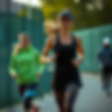 Choosing Suitable Outfits for Running Athletes selecting suitable outfits for running