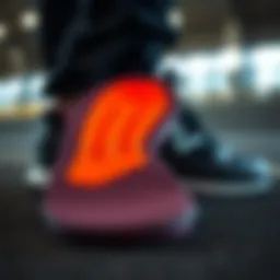 Close-up of Aurafix insoles showcasing their unique design and structure.