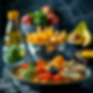 Nourishing Meal for Enhanced Performance A well-balanced meal featuring protein-rich foods