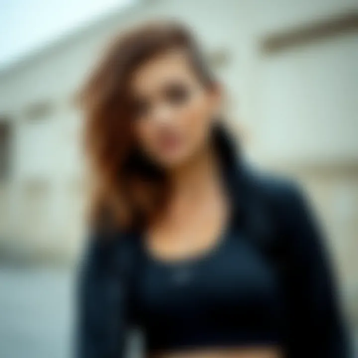 Stylish workout attire for motivation