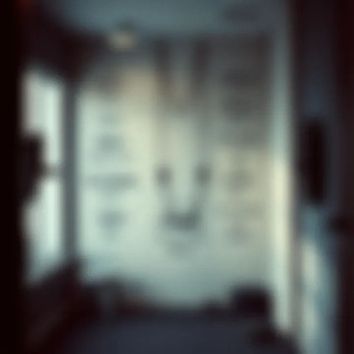 A motivational workout space decorated with inspiring quotes