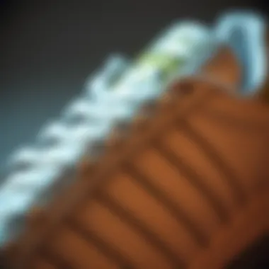 Close-up of Adidas Superstar detailing and craftsmanship.