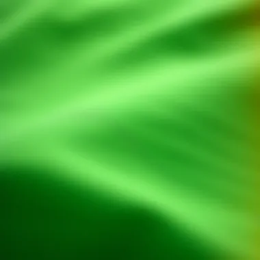 A vibrant Benetton green fabric swatch showcasing its texture