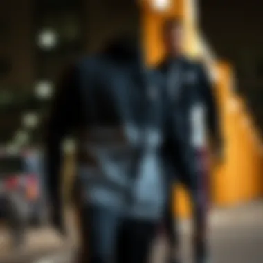 High-quality tracksuit showcasing modern design