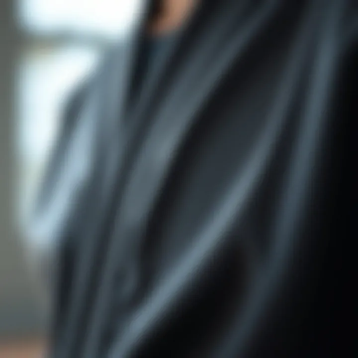 Quality Fabric of BJK Training Gear Close-up of high-quality fabric used in the training gear