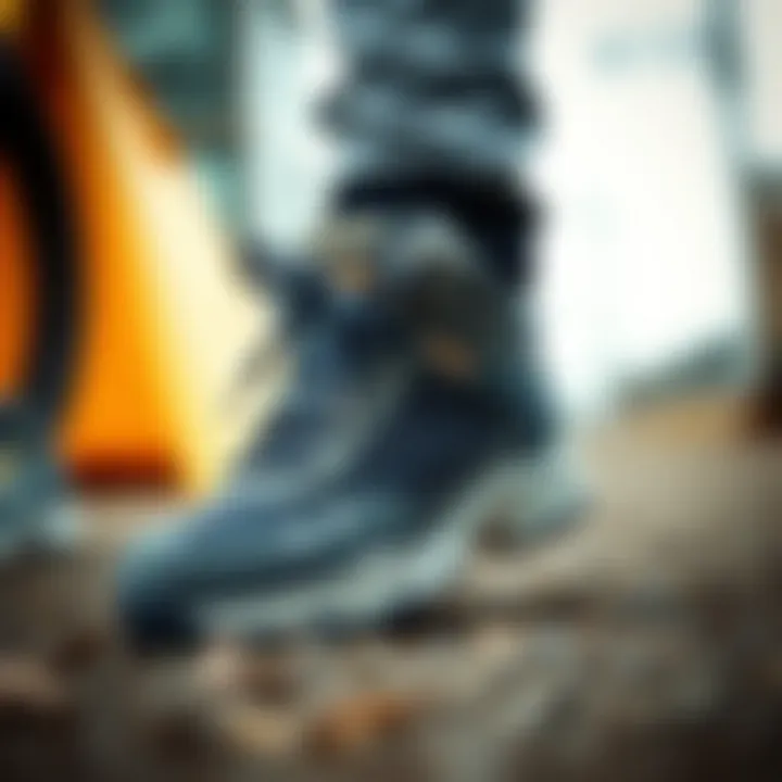 Stylish Comfort for Young Adventurers Stylish Camper kids shoes showcased in a playful setting