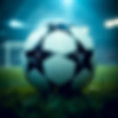 Branding Strategies of the Champions League Ball Visual representation of branding strategies related to the Champions League ball.