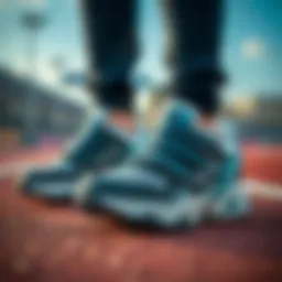 Stylish and modern velcro sneakers