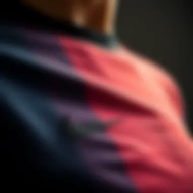 Close-up of fabric textures illustrating comfort in t-shirt design