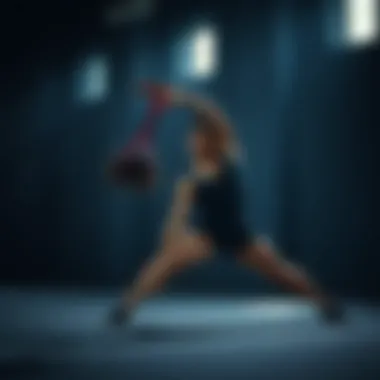 Dynamic stretches for warm-up before exercises