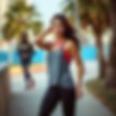 Trendy Workout Outfit Selection Trendy workout outfit selection