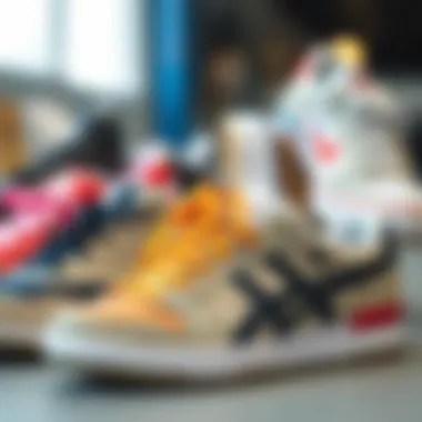 Selection of Popular Sport Shoe Designs A selection of popular sport shoe designs displayed together