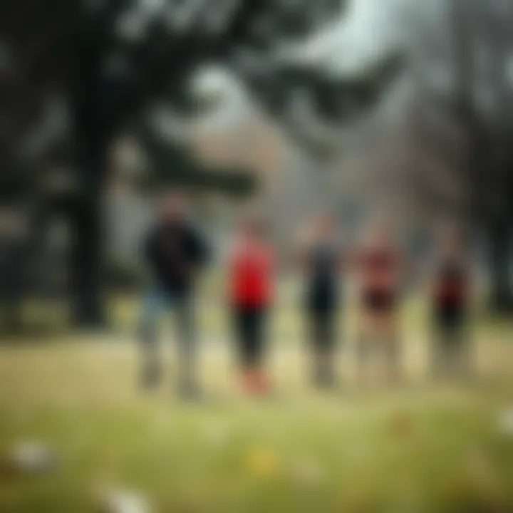 Outdoor Fitness Motivation Group engaging in an outdoor fitness activity