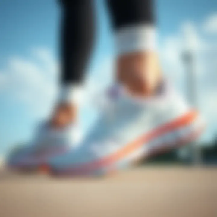 Stylish Athletic Footwear Stylish and comfortable athletic footwear for workouts