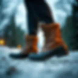 Stylish winter boots for cold weather