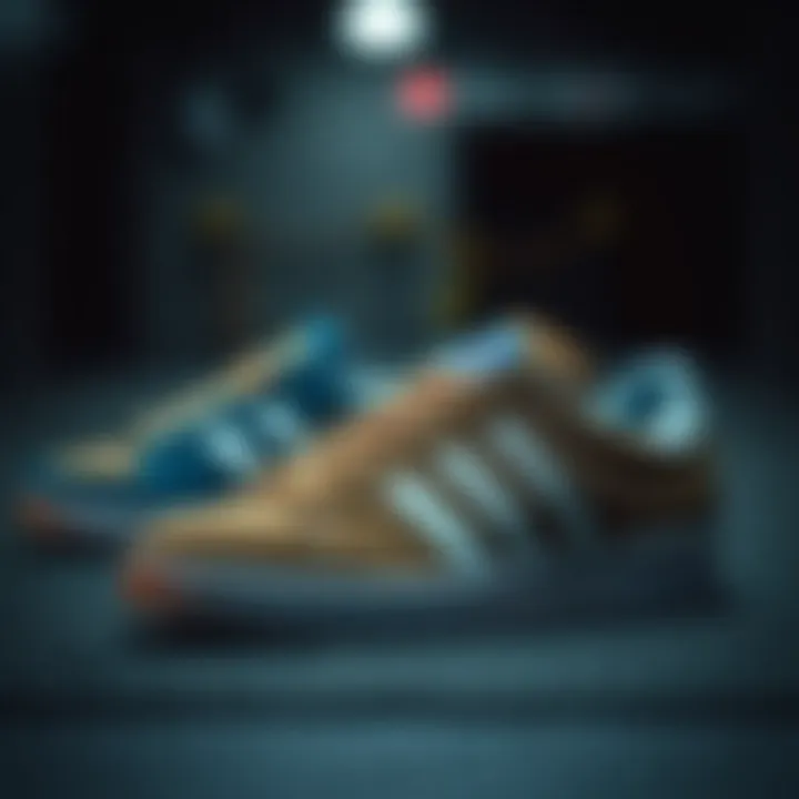 Adidas sneaker collection representing historical evolution