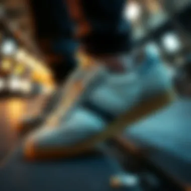 Vintage Adidas sneaker showcasing unique style elements