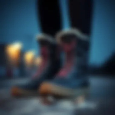 Fashionable Cold Weather Boots A pair of fashionable boots suitable for cold weather