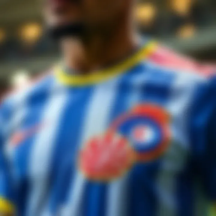 Detailed design features of Fenerbahçe jersey emphasizing traditional motifs