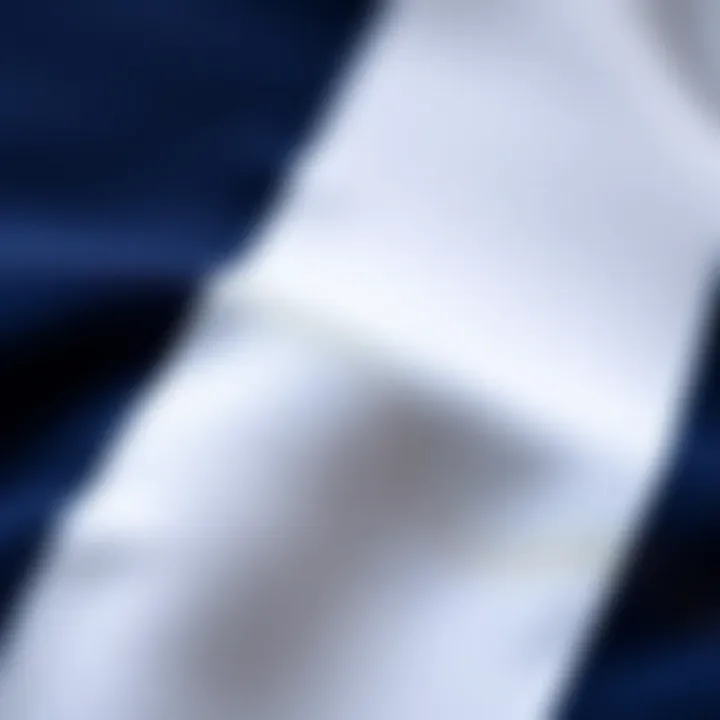 Close-up of Fenerbahçe jersey fabric highlighting quality materials