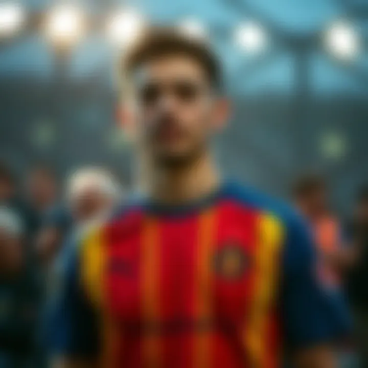 Fan wearing Fenerbahçe Puma jersey