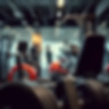 Diverse fitness equipment for effective training