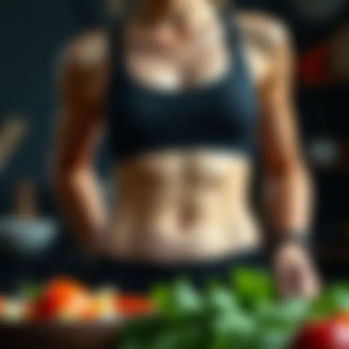 Healthy meal plan for flat abdomen