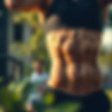 Lifestyle changes for abdominal fitness