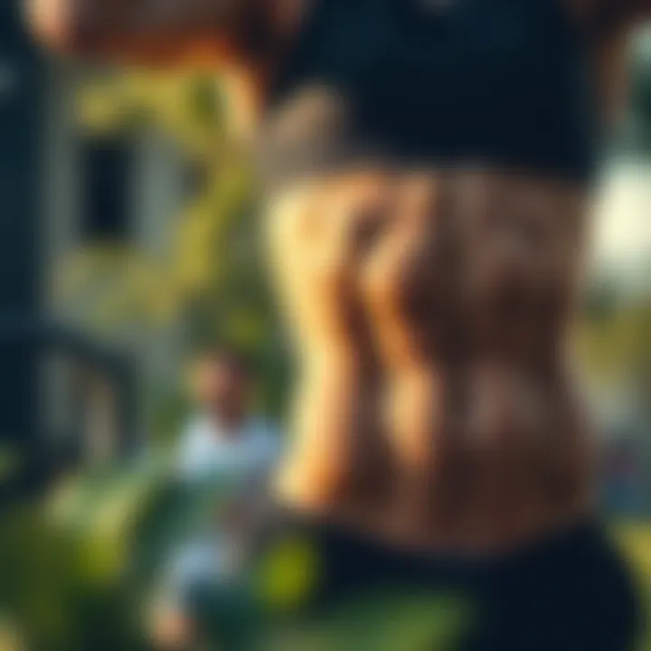 Lifestyle changes for abdominal fitness