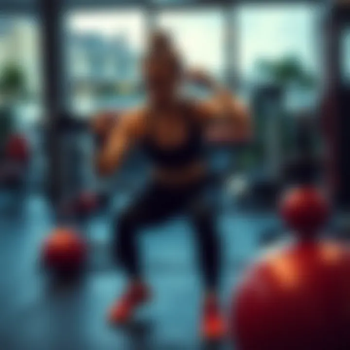 Motivational workout environment