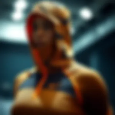 Innovative fabric technology in activewear designs.