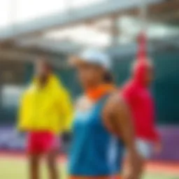 A showcase of vibrant sportswear trends for the 2023-2024 season.