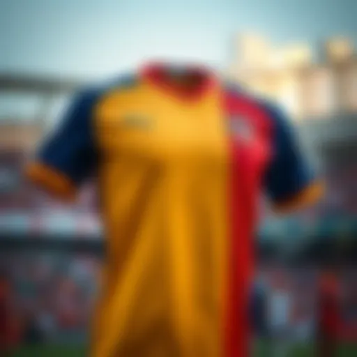 Galatasaray 2020 jersey design showcasing vibrant colors